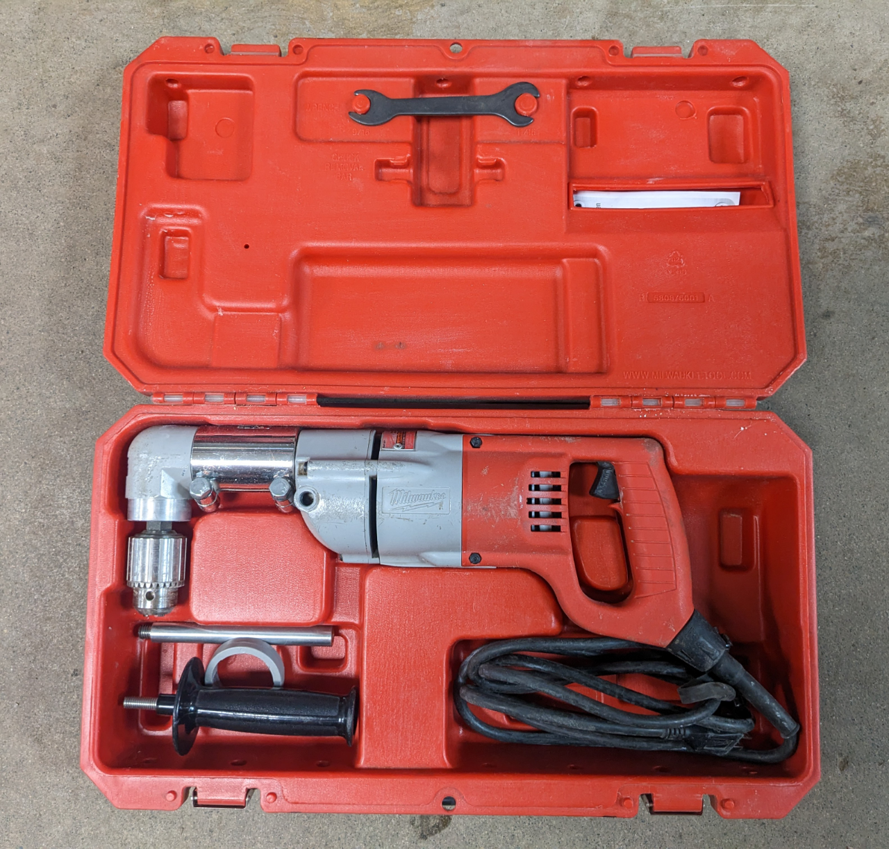 For Rent: Drill Kit, 1/2” chuck, “right-angle”
