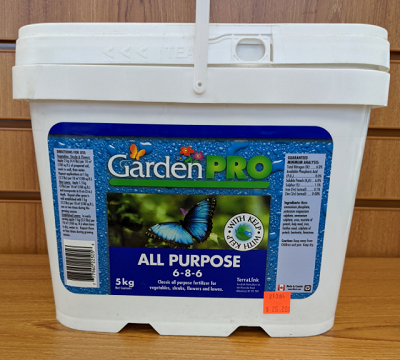 Fertilizer - All Purpose (6-8-6) - 5kgs (ask for availability of other sizes)