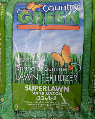 Fertilizer - Spring and Summer (32-4-8) - 9kgs