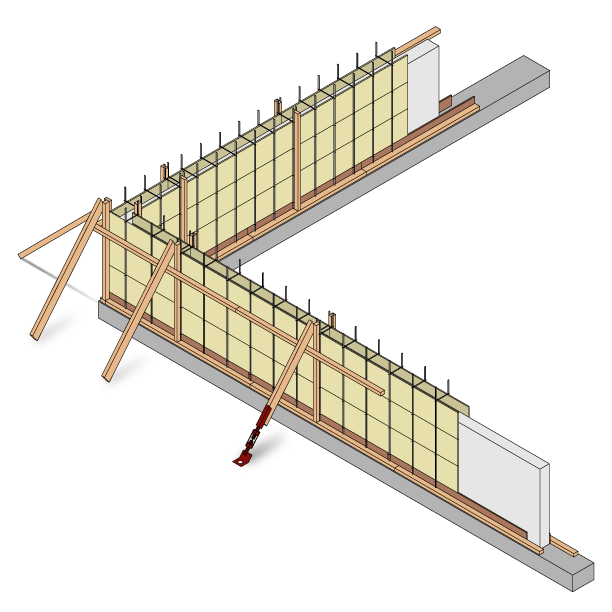 concrete foundation form rental near me