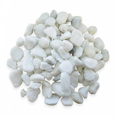 Dazzling White Pebbles