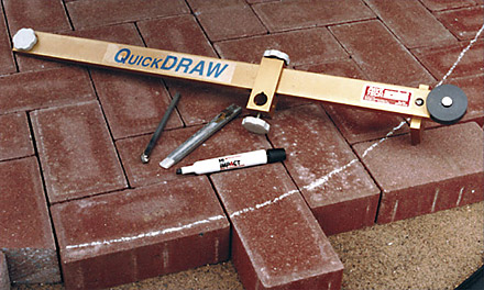 For Rent: QuickDraw, Paver Marking Tool