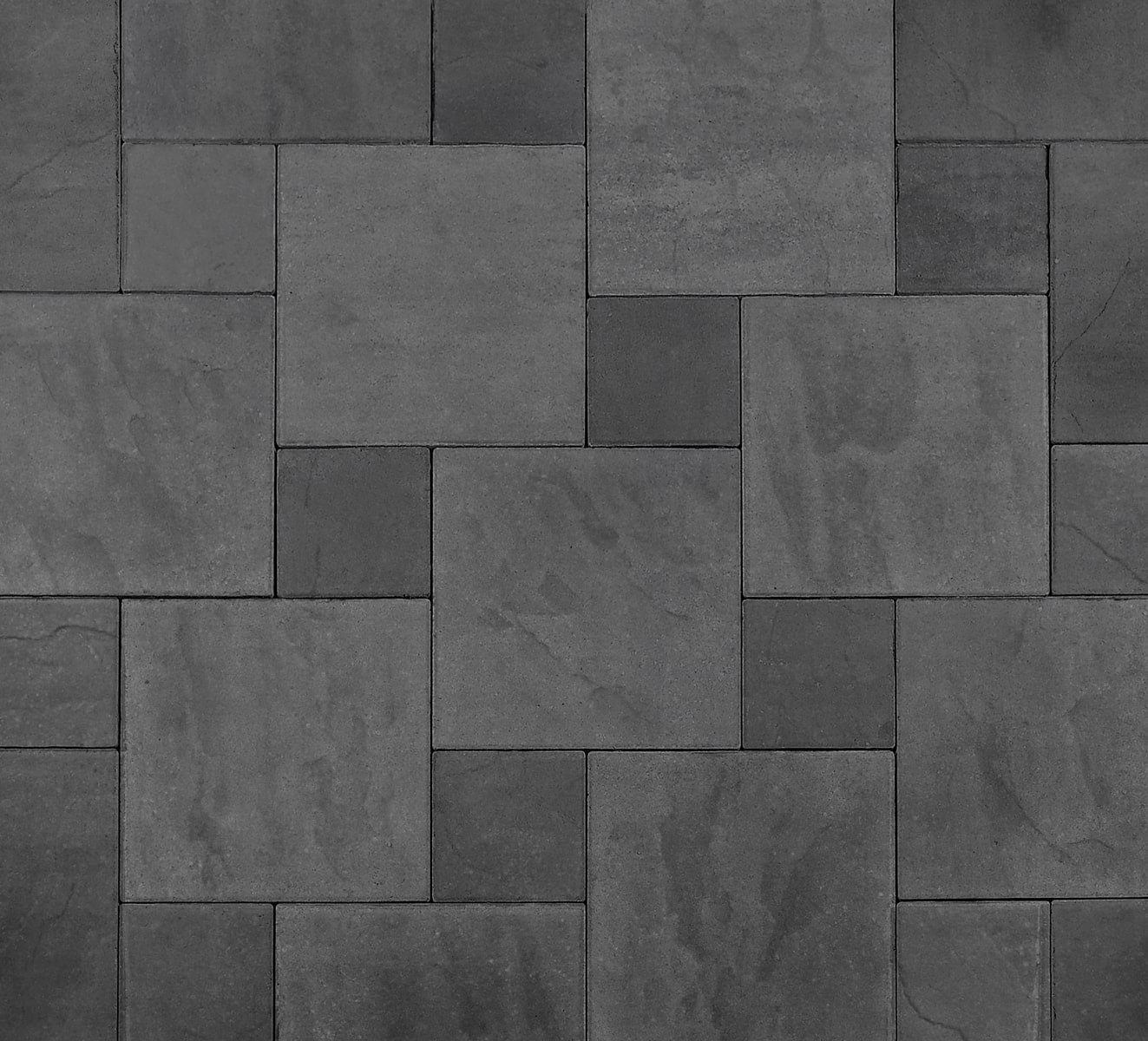 Ebony colour swatch for Artisan Slate Premier Concrete Pavers