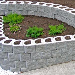 Grey colour swatch for Terralite™ Garden Blocks